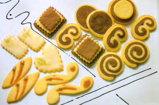 Galletas decorativas de mantequilla