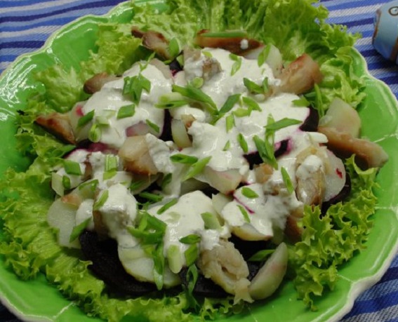 Cómo preparar la ensalada "Nevod"