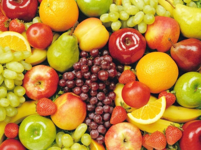 Las frutas son ricas en vitaminas