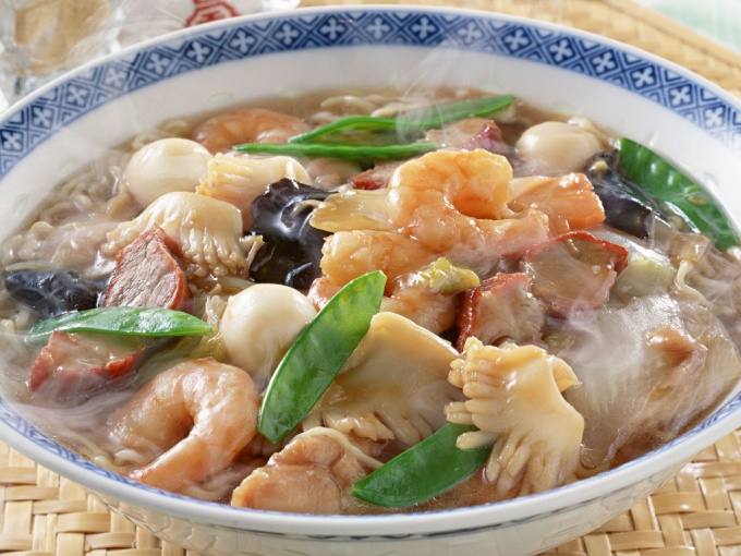 Sopa de mariscos