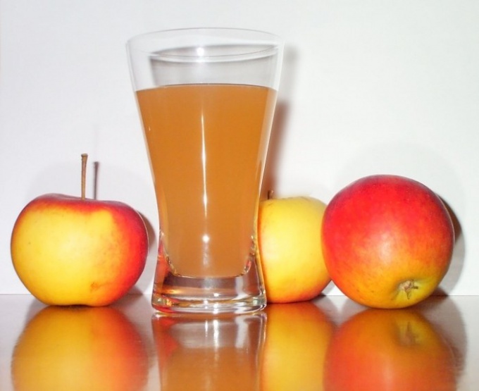 Jugo de manzana