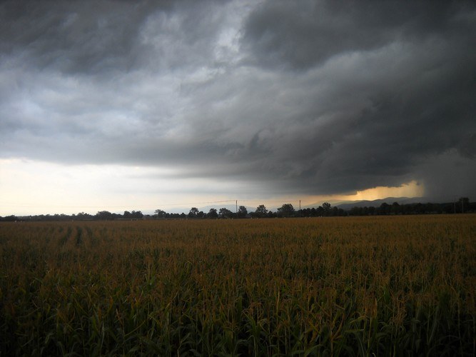 Por qué hay un fuerte viento antes de una fuerte lluvia 