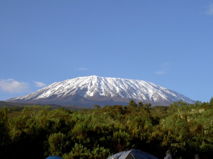 La montaña más alta de África 