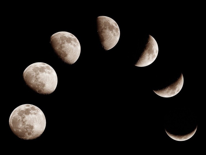 ¿Cuáles son las fases de la luna?