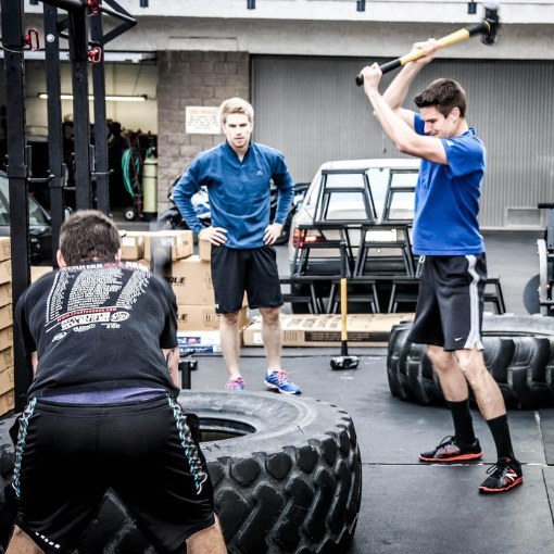 Cómo utilizar neumáticos en las clases de boxeo